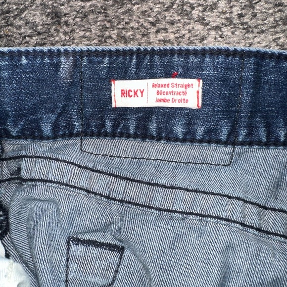 Men’s True Religion Faded Ricky Straight Cut Off Shorts Size 44 - Picture 3 of 3